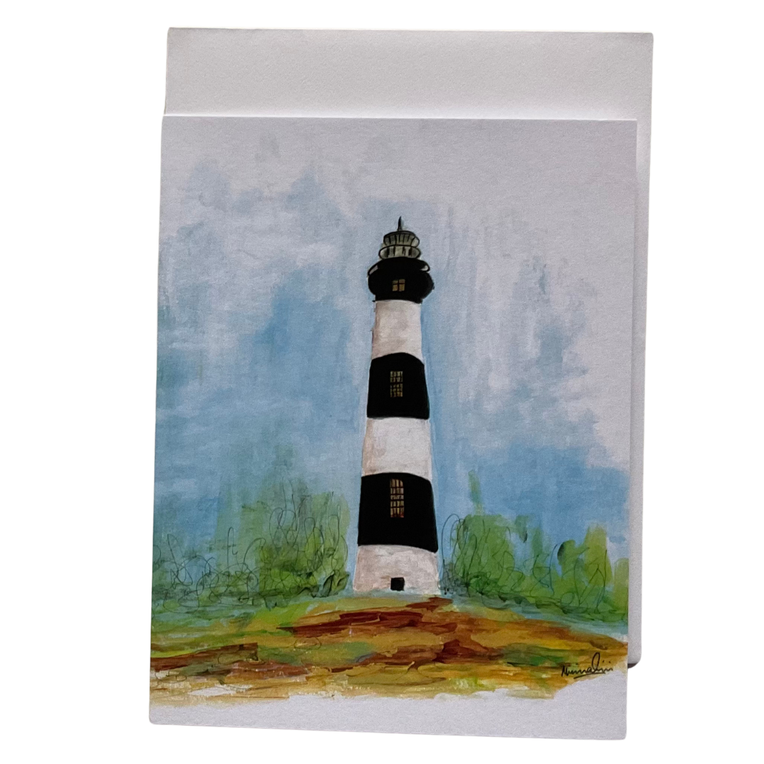 Lighthouse Notecard