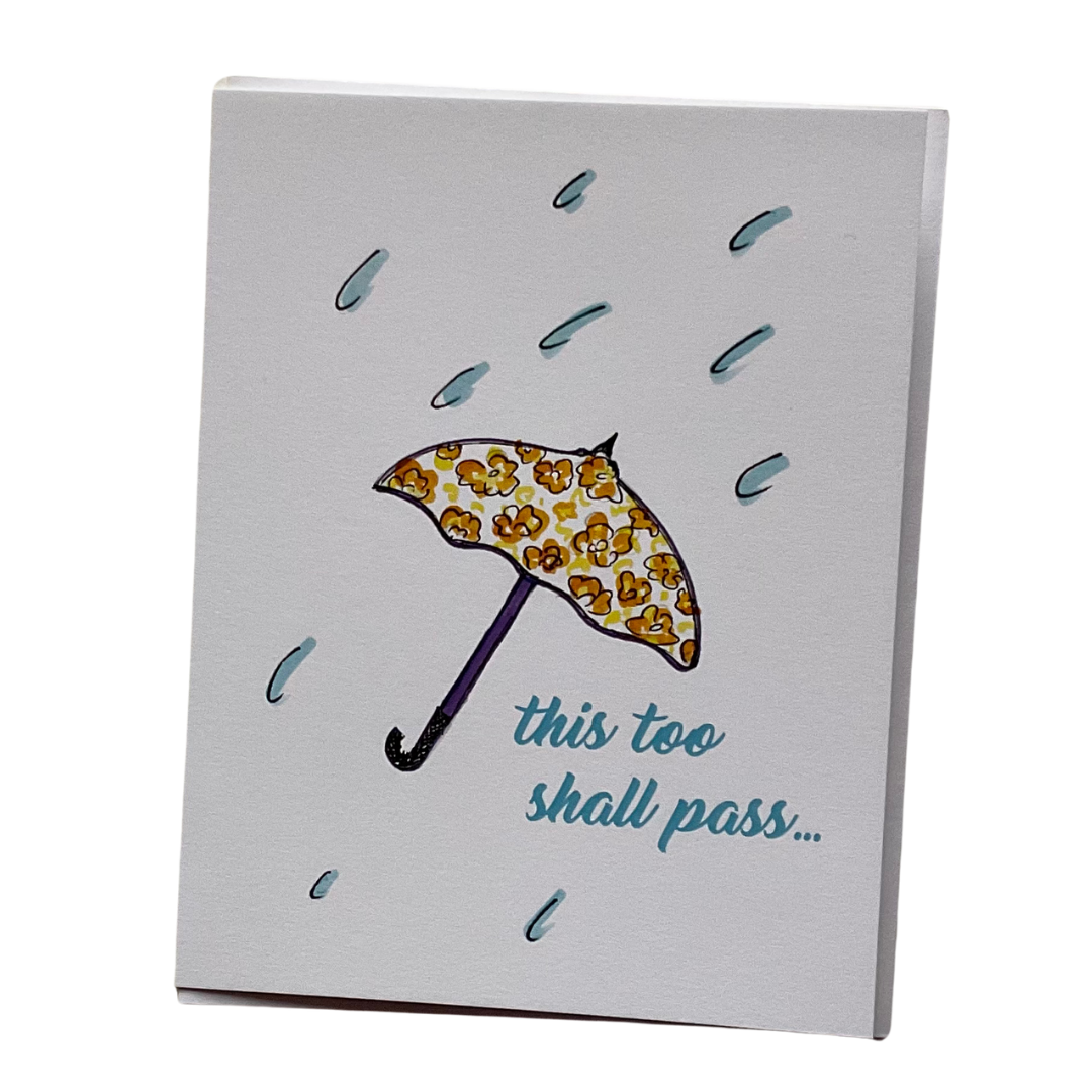 This Too Shall Pass Notecard