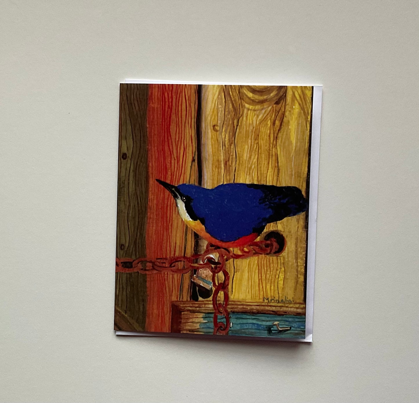 Blue Bird Notecard