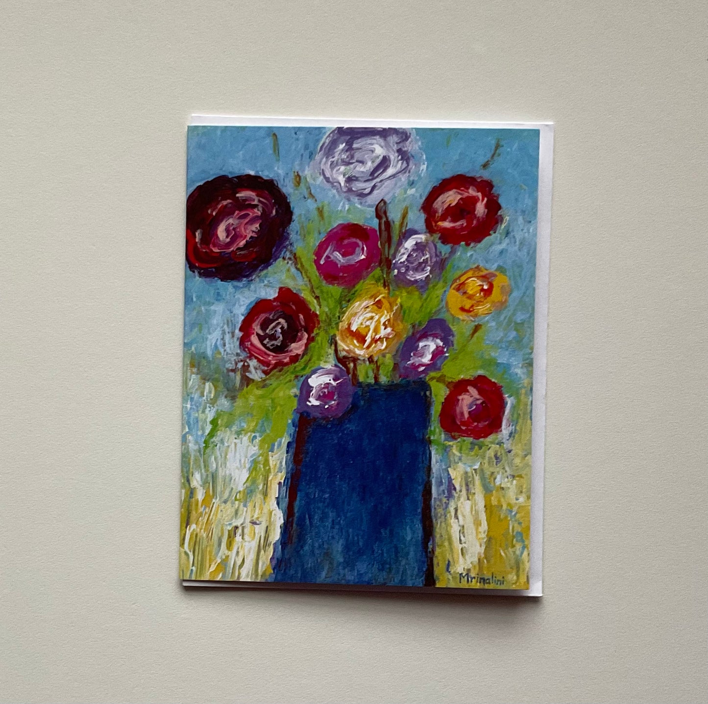 Blue Vase Notecard