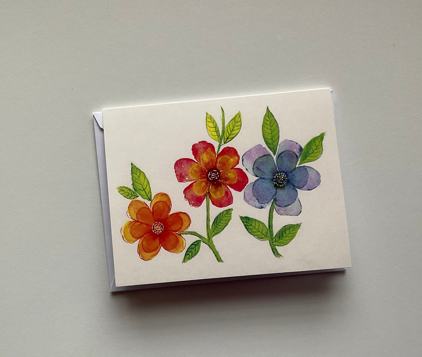 Flowers Notecard