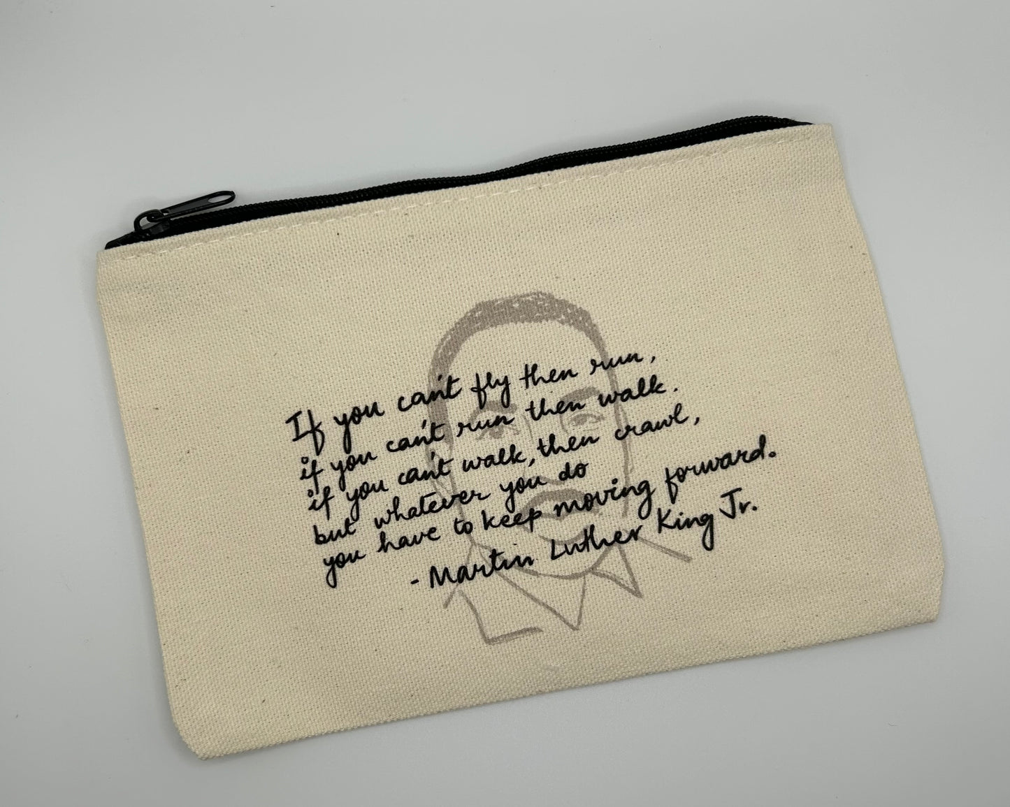 MLK Jr. Canvas Pouch