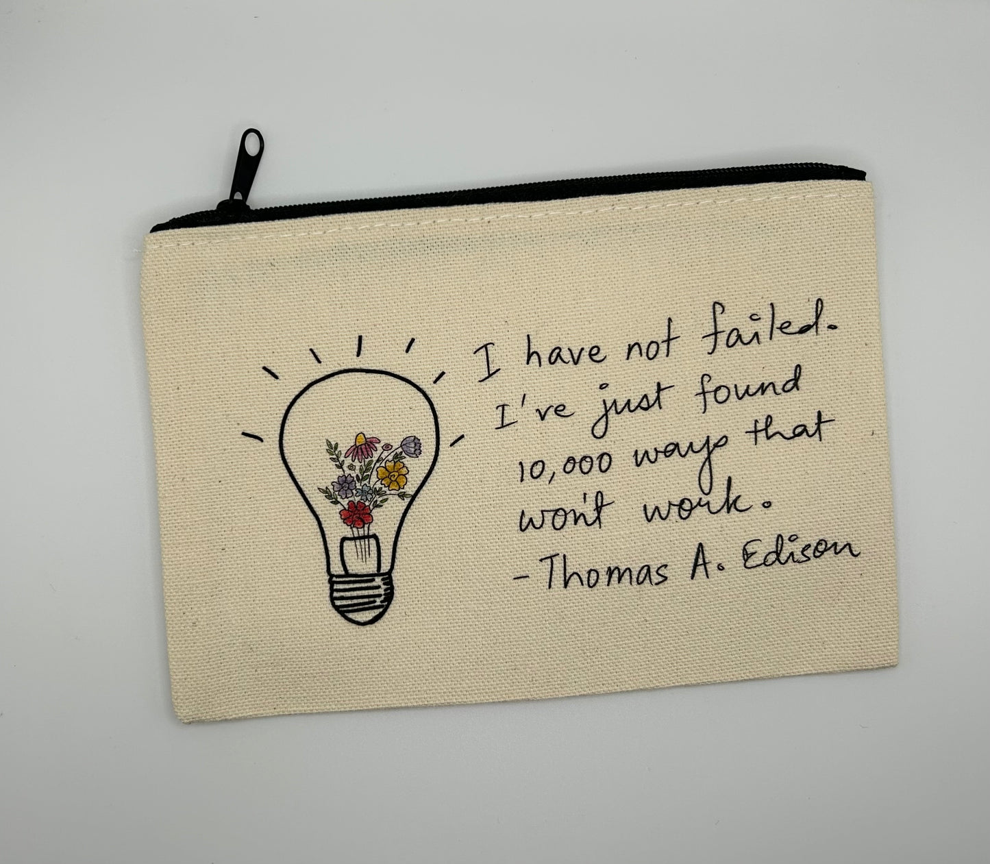 Edison Canvas Pouch