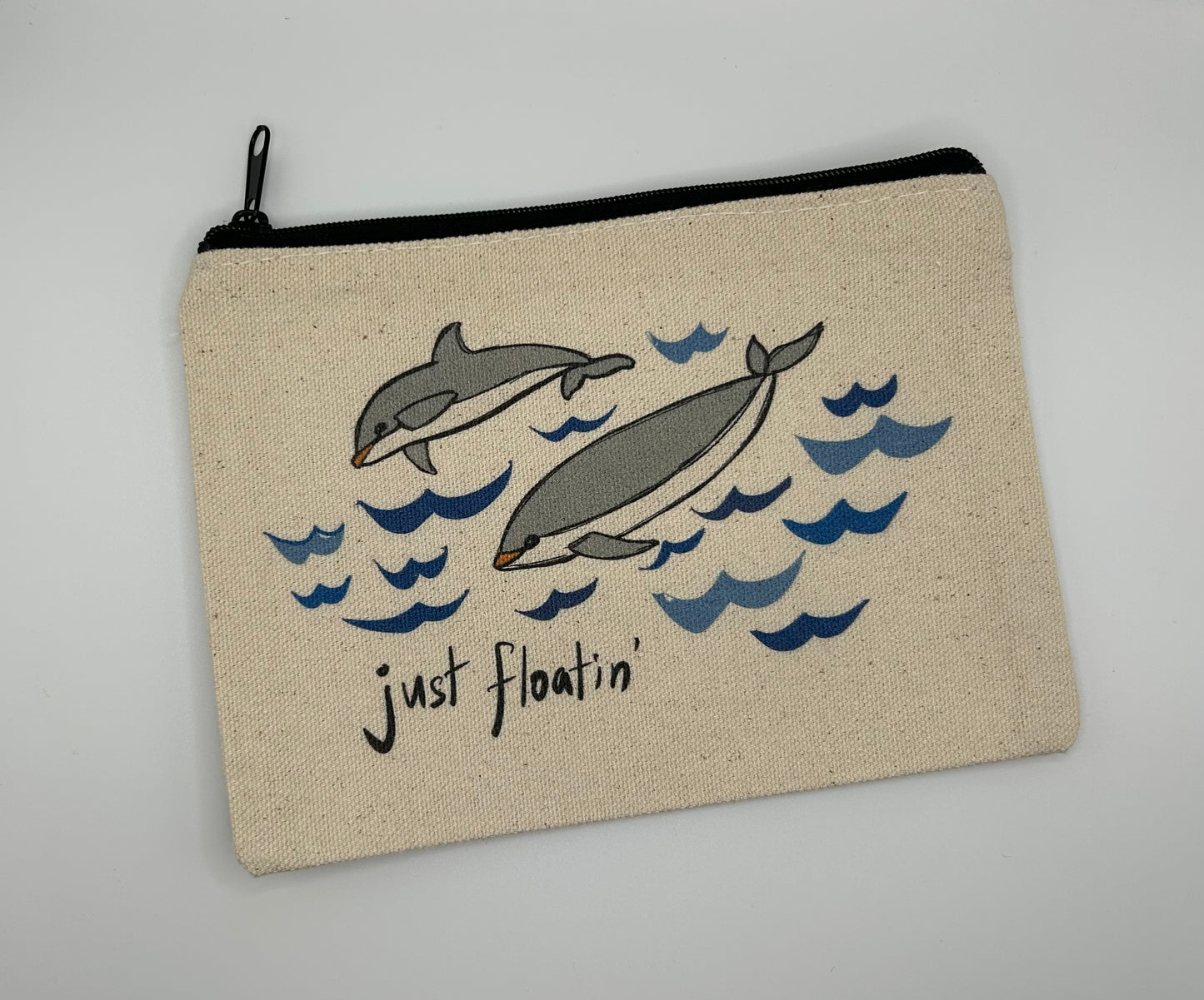 Just Floatin' Canvas Pouch