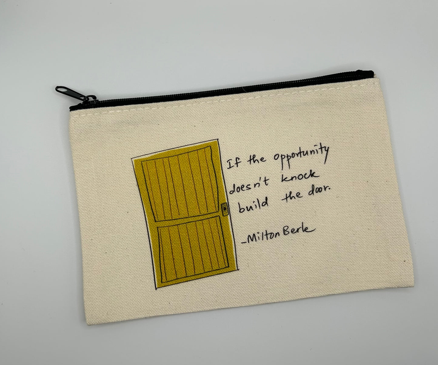 Milton Berle Canvas Pouch