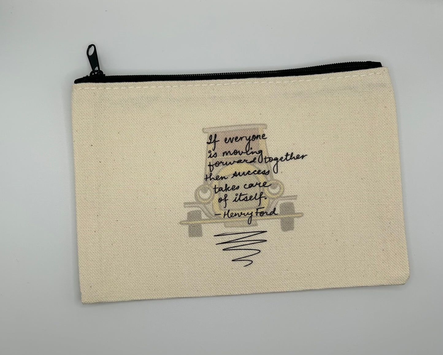 Henry Ford Canvas Pouch