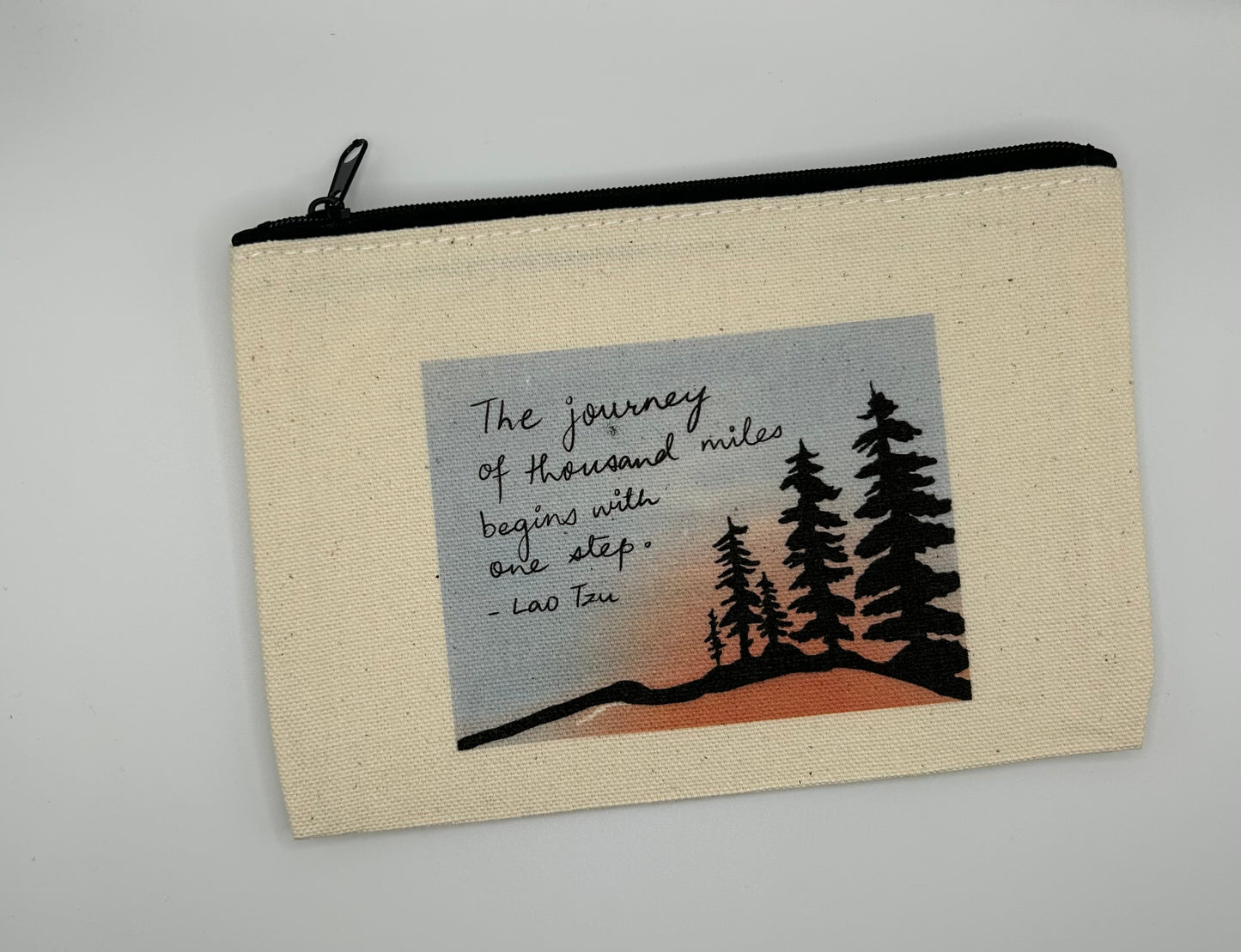 Lao Tzu Canvas Pouch