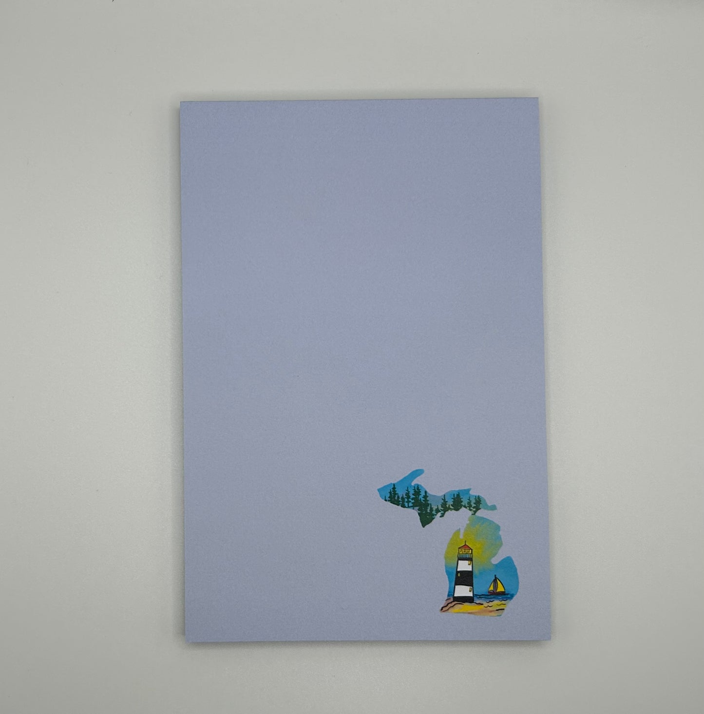 Michigan Lighthouse Notepad