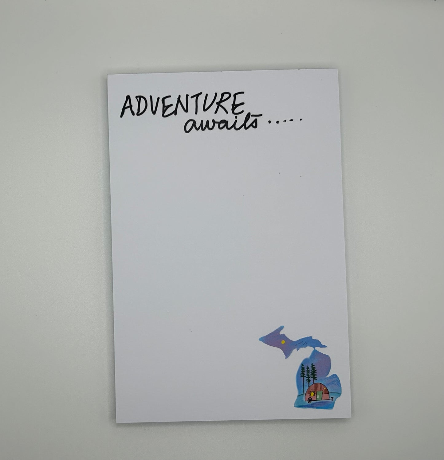 Michigan Adventure Notepad