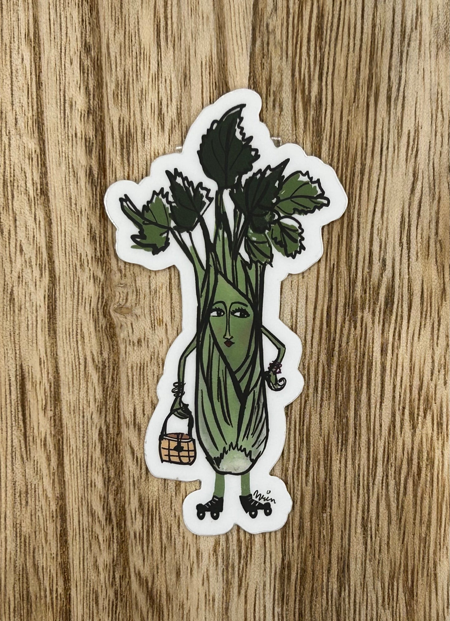 Celene Celery Sticker