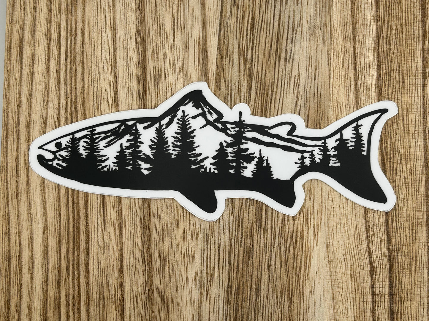 Forest Fish Sticker