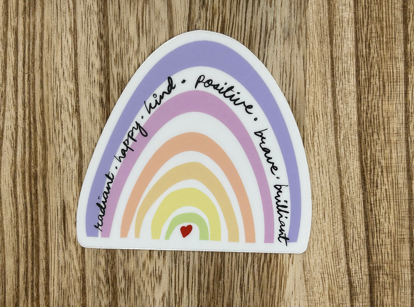 Radiant Rainbow Sticker