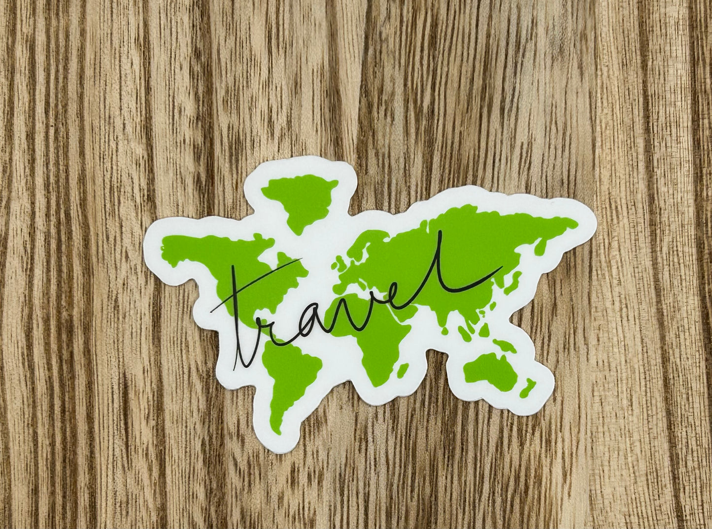 World Travel Sticker