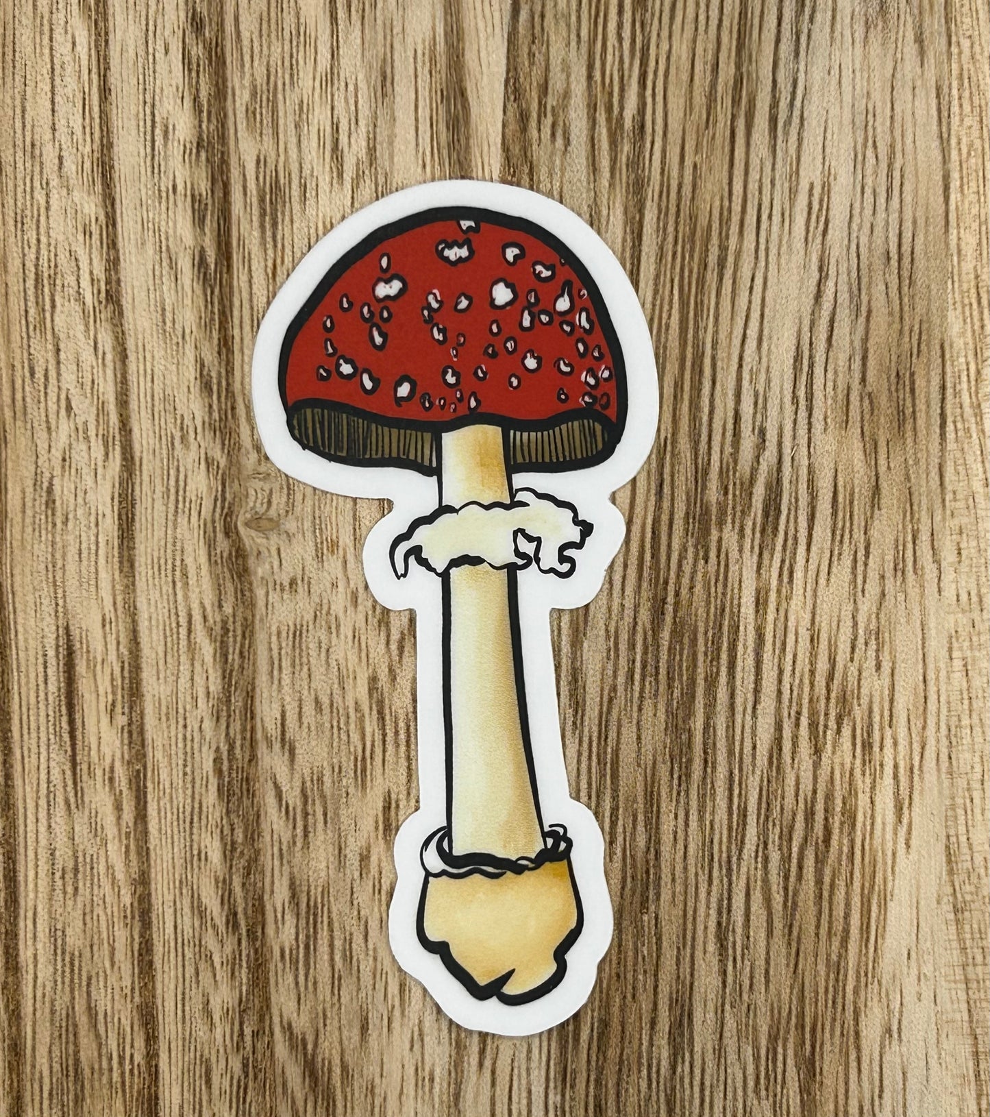 Mushroom Forager Sticker