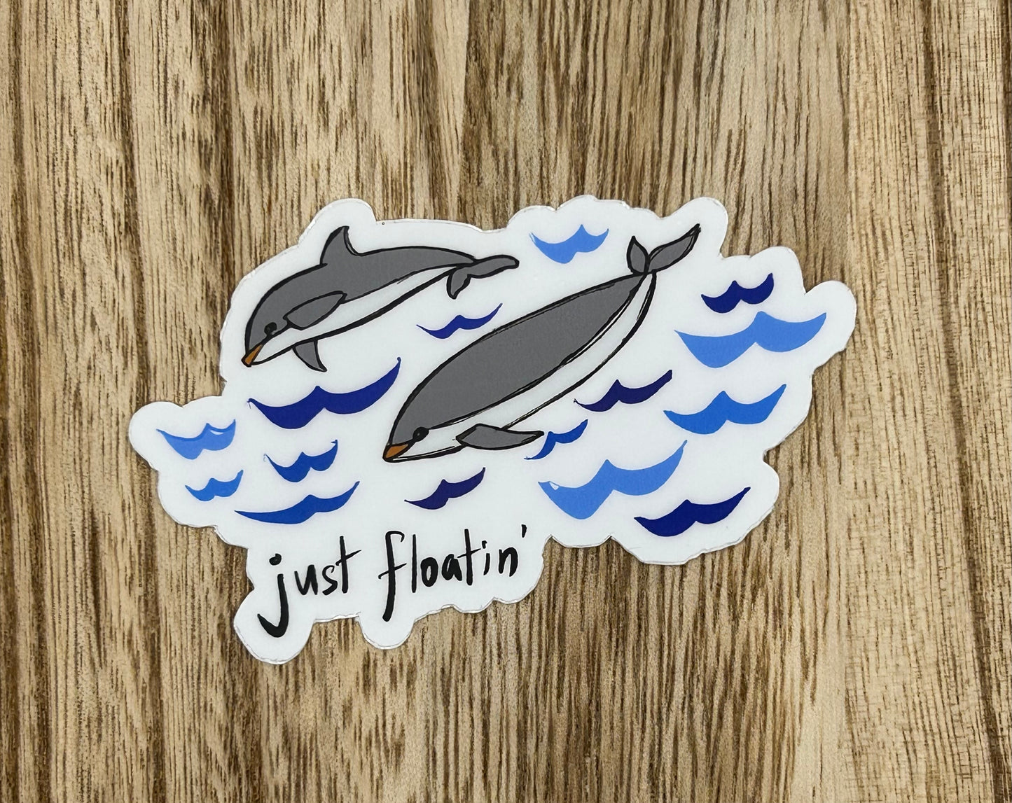 Just Floatin Sticker