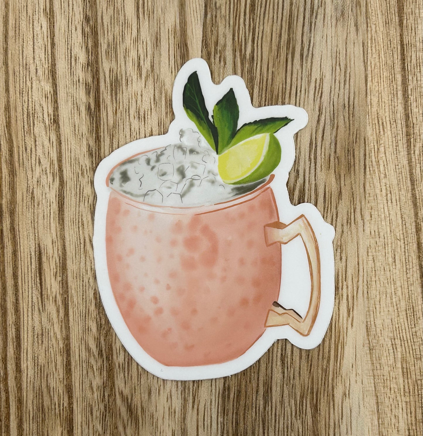 Copper Cup Sticker