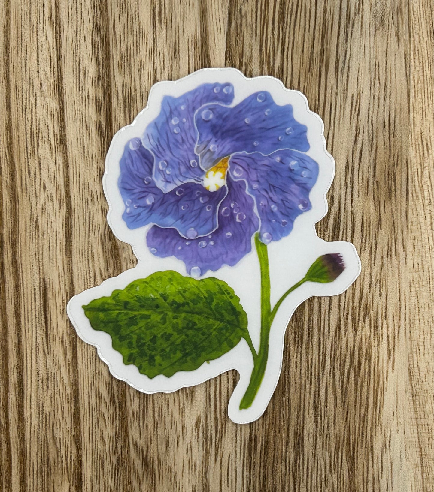 Flower Purple Sticker