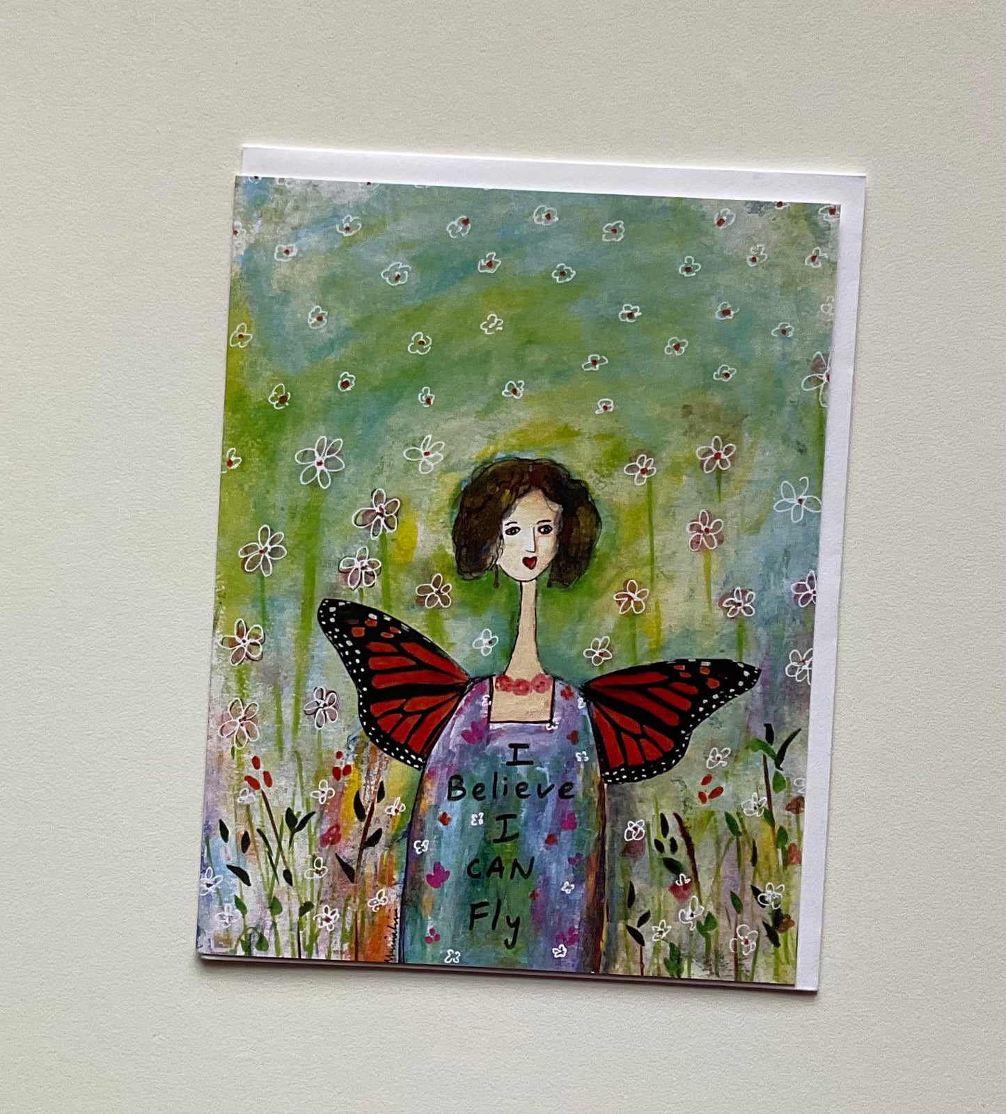 I Can Fly Notecard