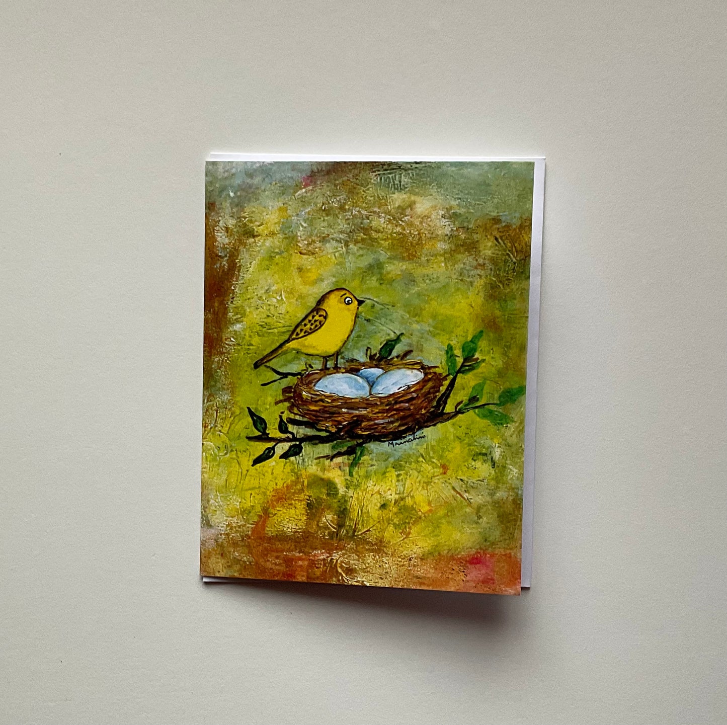 Nesting Time Notecard