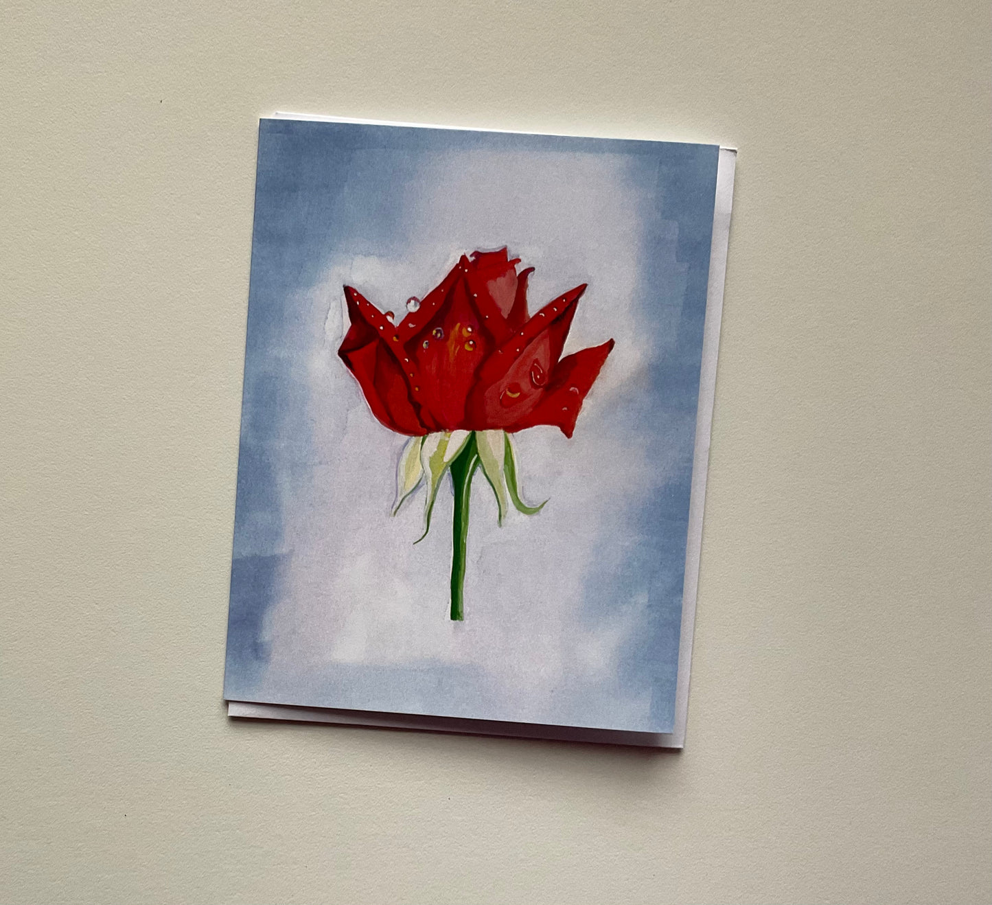 Rose Notecard