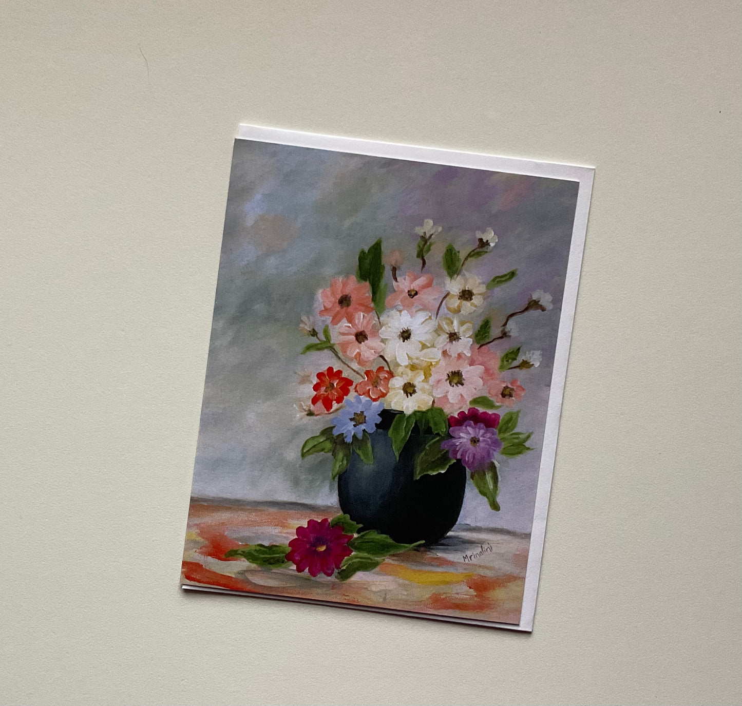 Spring Flowers Notecard