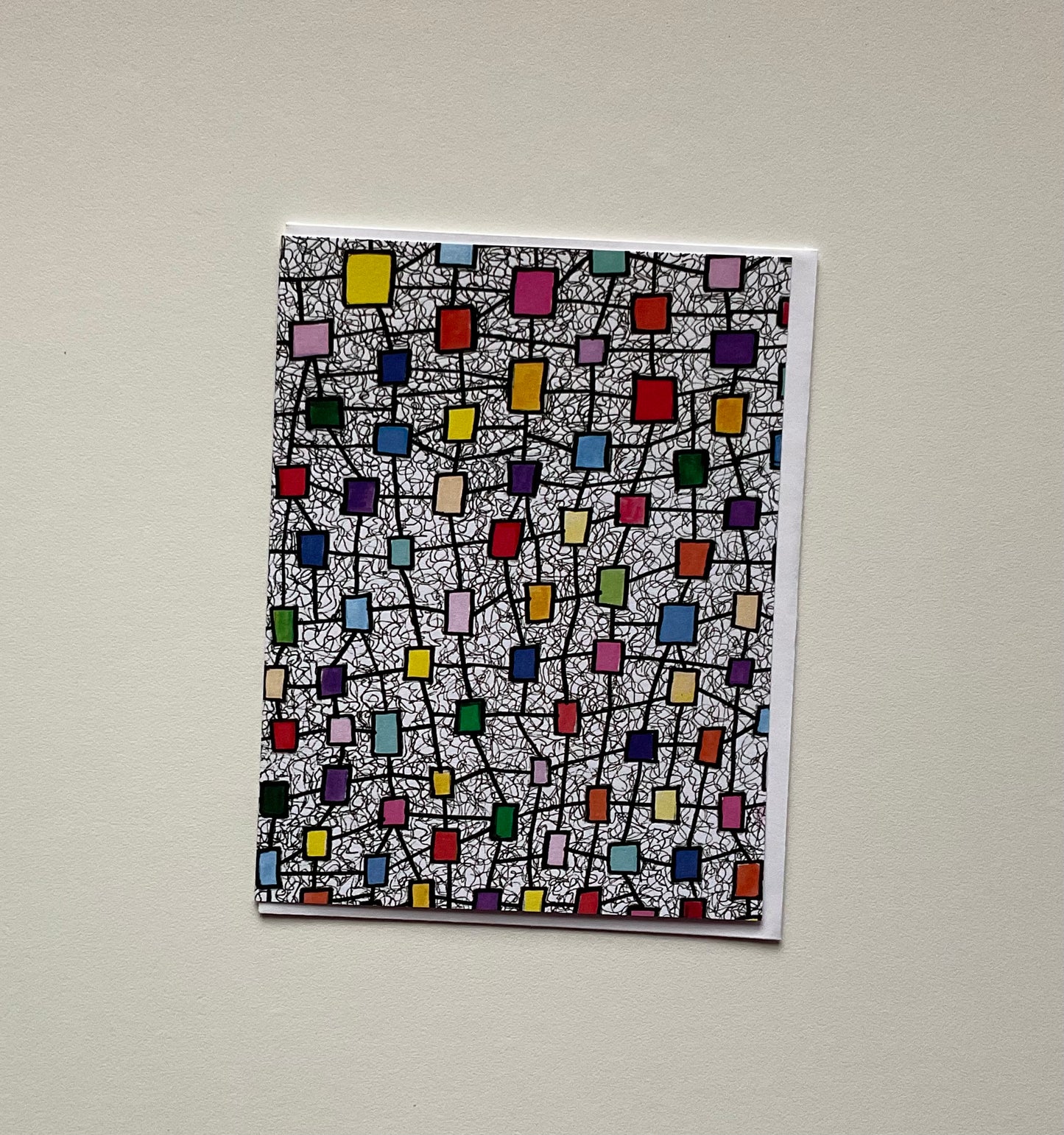 Squares Notecard