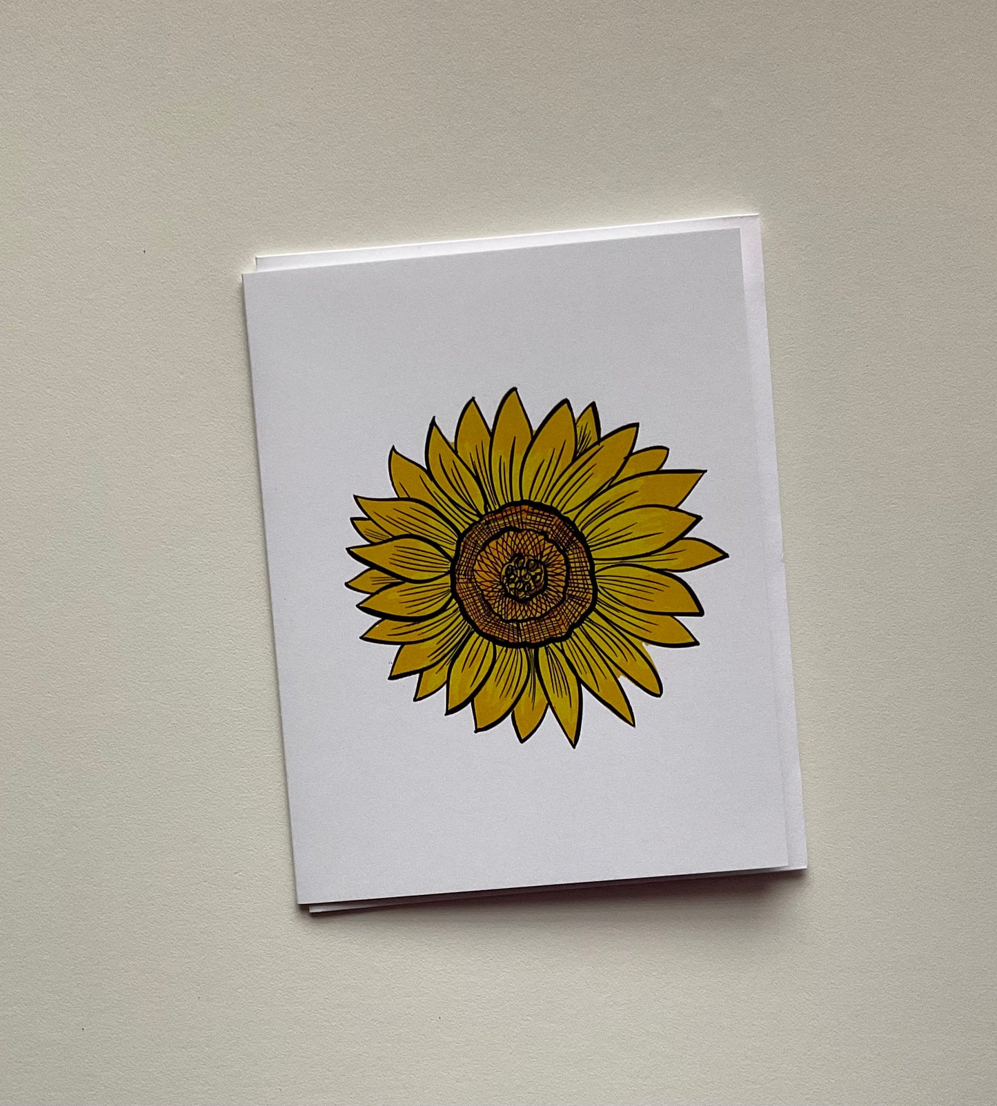 Sunflower Notecard