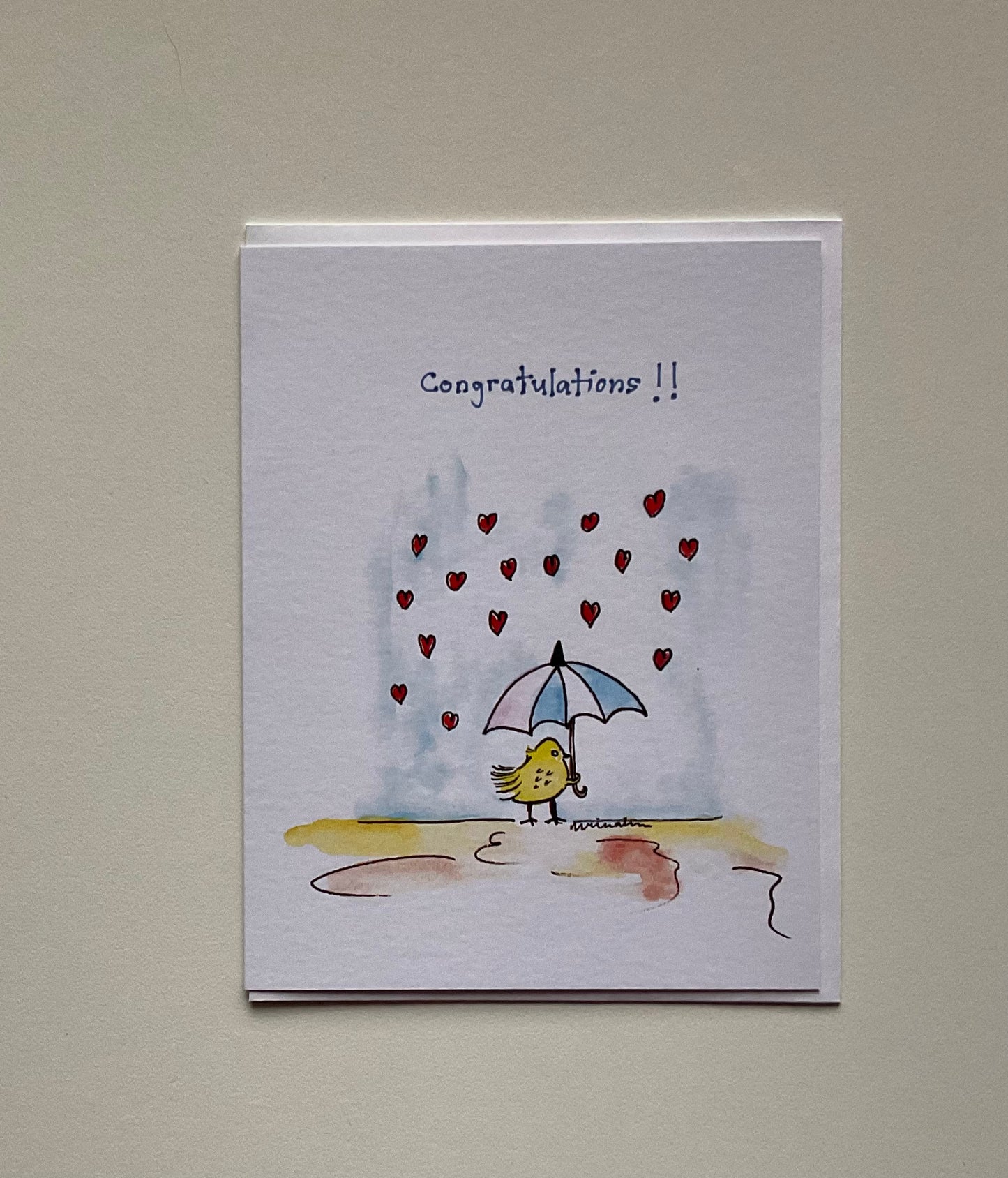 Congratulations Notecard